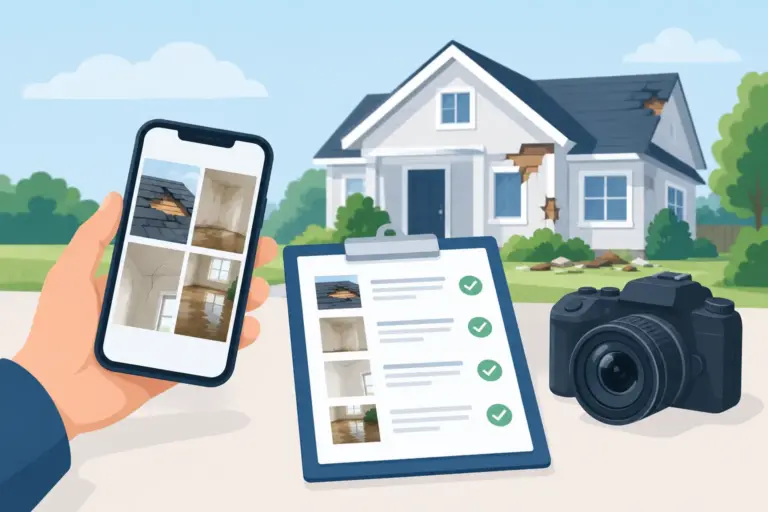 Property Damage Documentation That Helps Claims